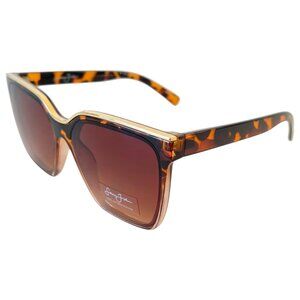 New Sean John Women's Tortoise & Gold Designer Sunglasses Brown Gradient Lenses